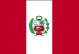 Peru Flagge Flagge von Peru